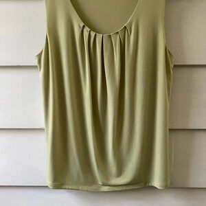 Jones Studio Separates Women’s Shell Top Mint Green Size 14W Sleeveless